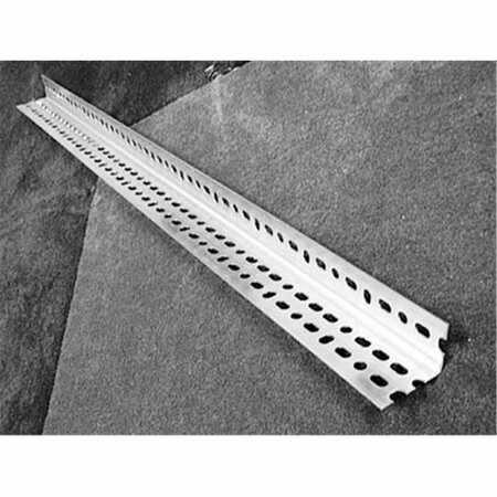 DELUXDESIGNS 1-.25in. X 48in. Slotted Angle Bar Zinc DE332834